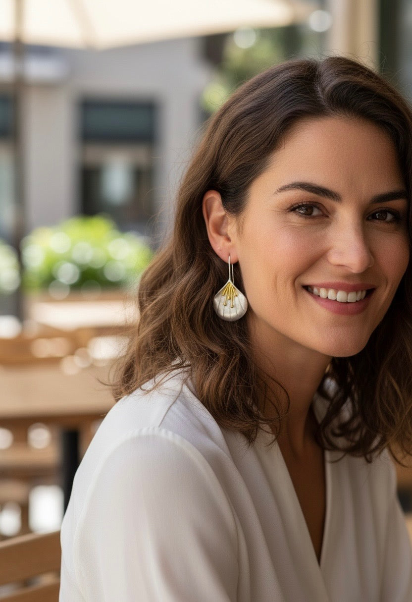 Boucles d’oreilles AURÉA - argent 925 plaqué