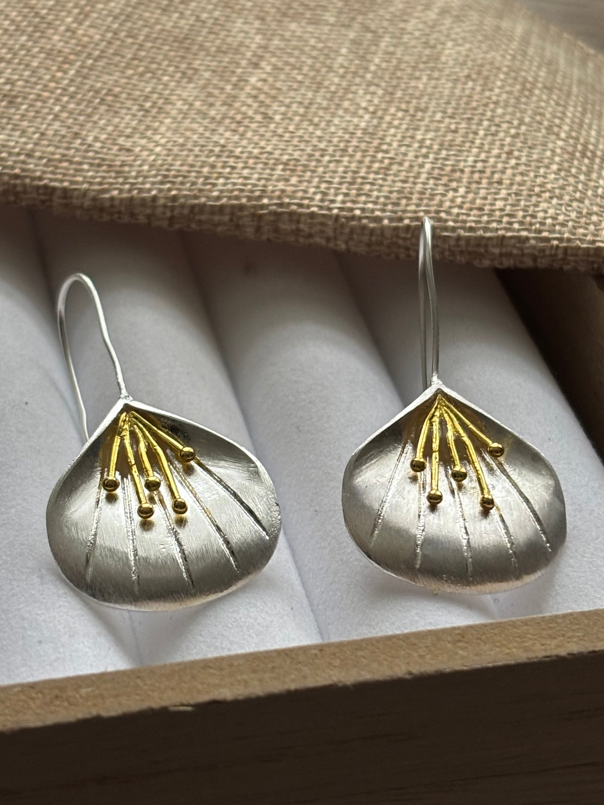 Boucles d’oreilles AURÉA - argent 925 plaqué