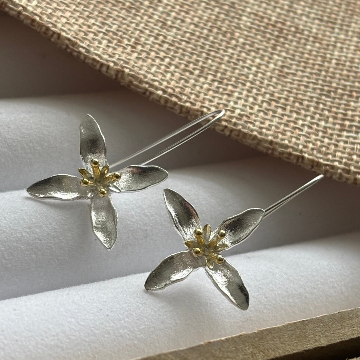 Boucles d’oreilles BLOOM - argent 925 plaqué