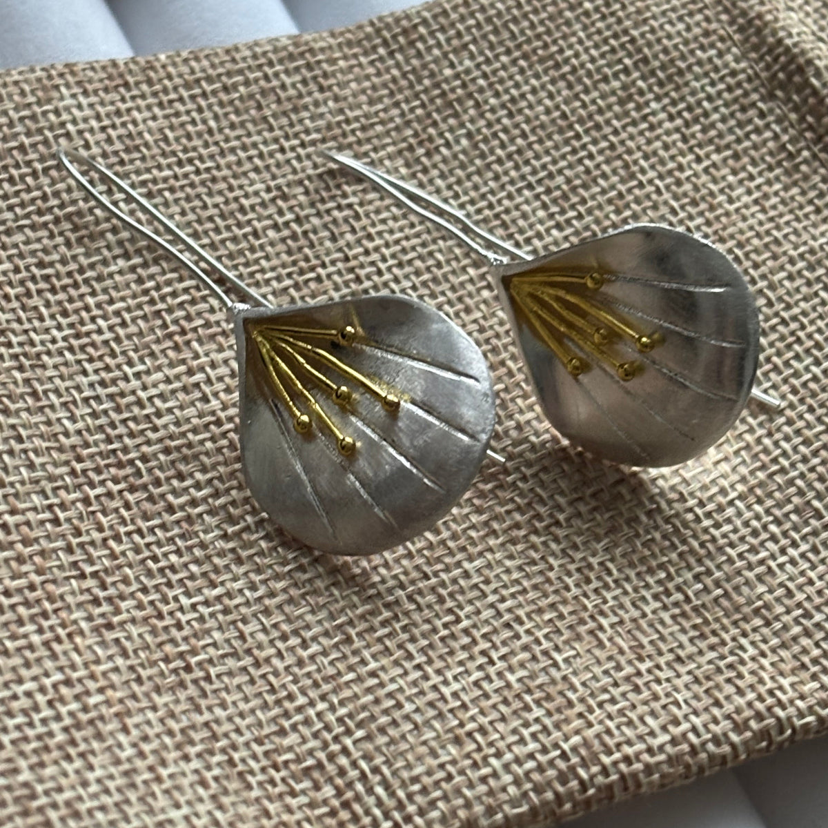 Boucles d’oreilles AURÉA - argent 925 plaqué
