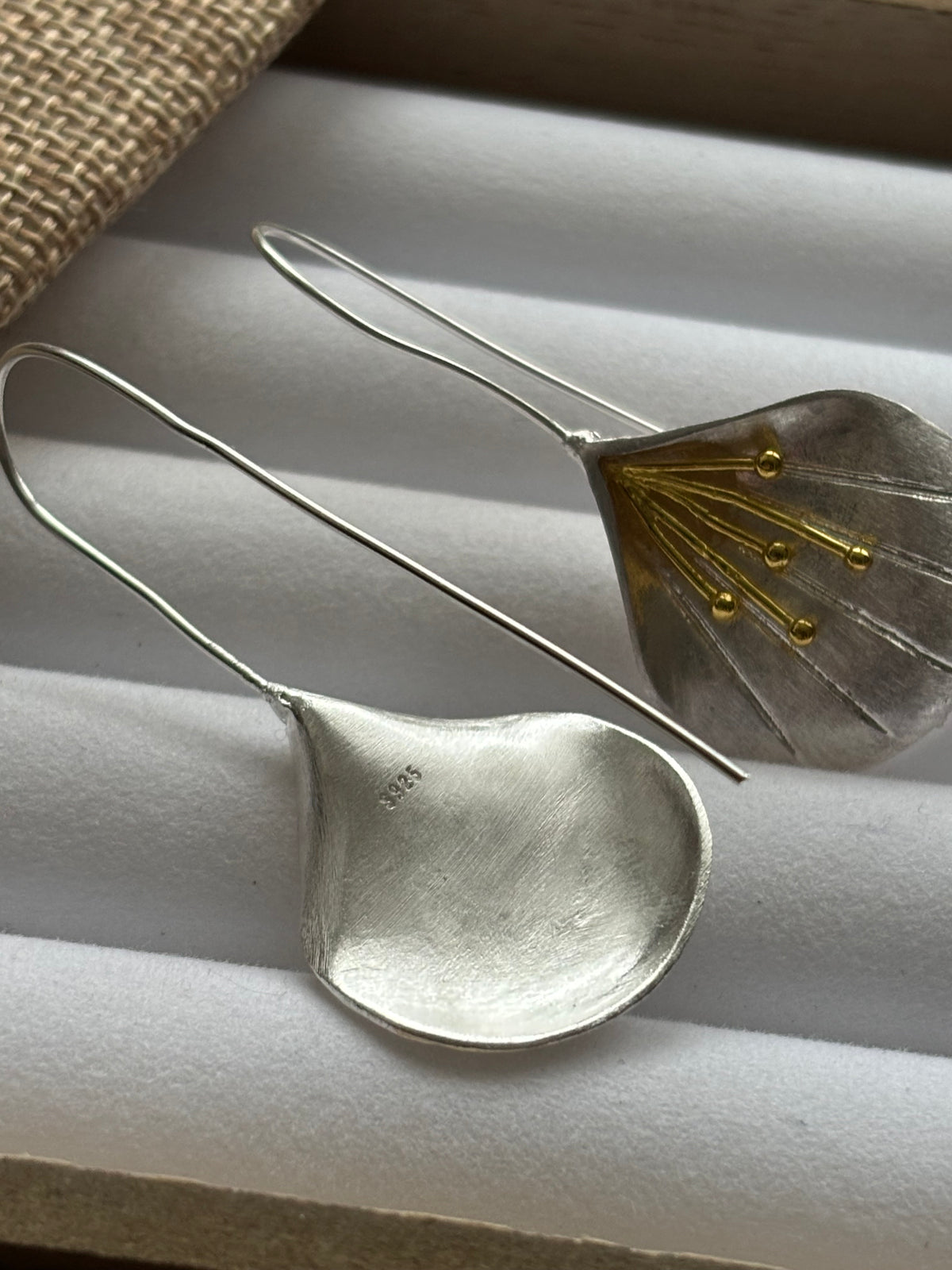 Boucles d’oreilles AURÉA - argent 925 plaqué
