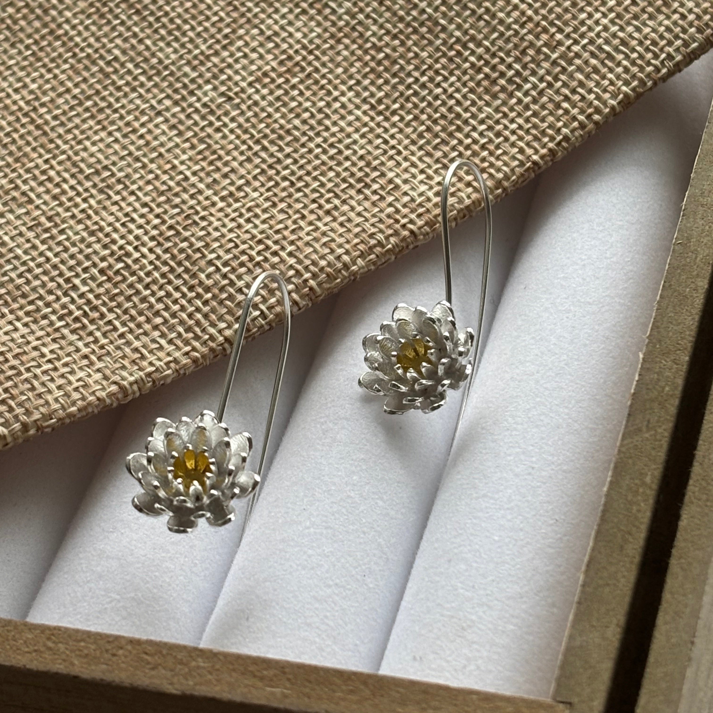 Boucles d’oreilles DAISY - argent 925 plaqué