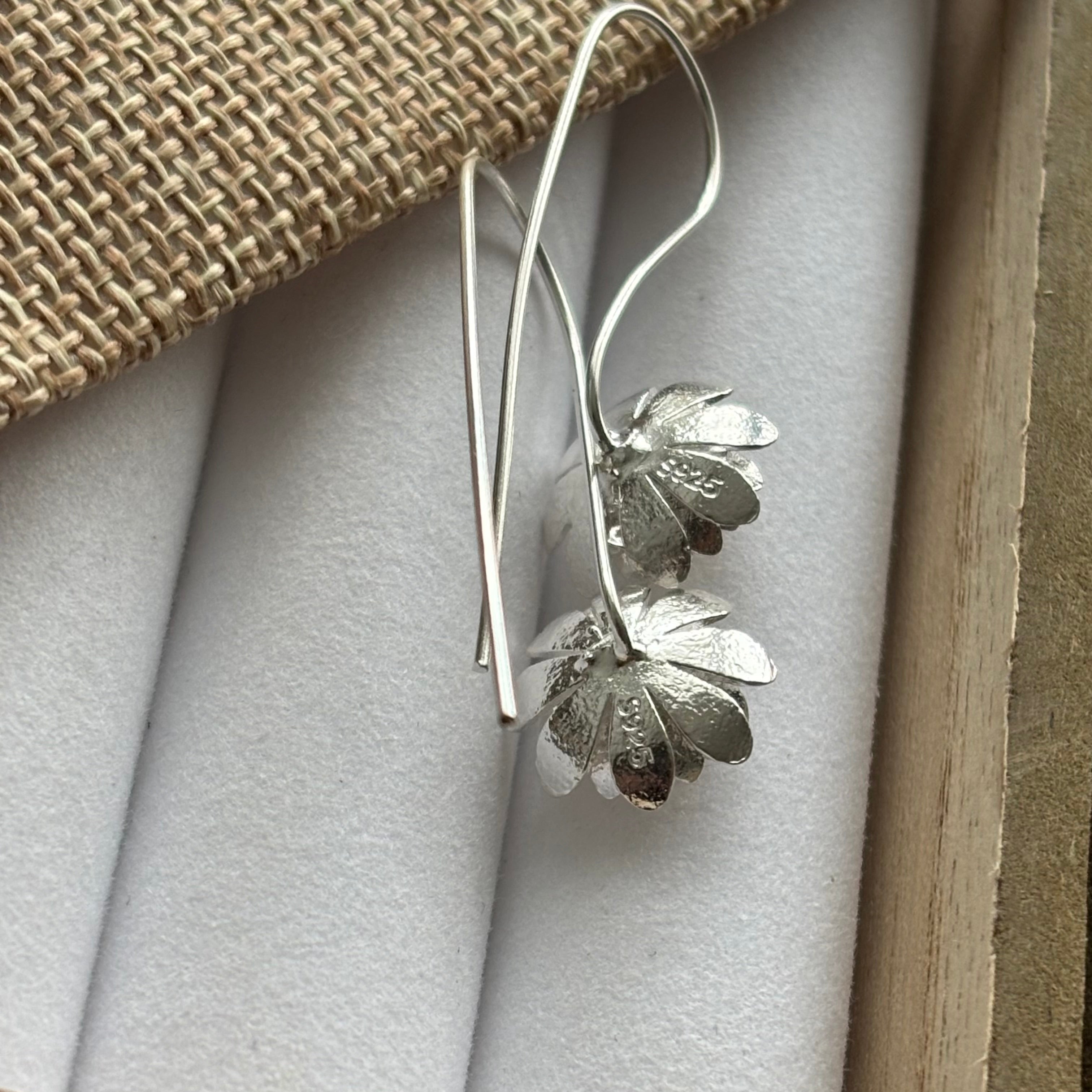 Boucles d’oreilles DAISY - argent 925 plaqué