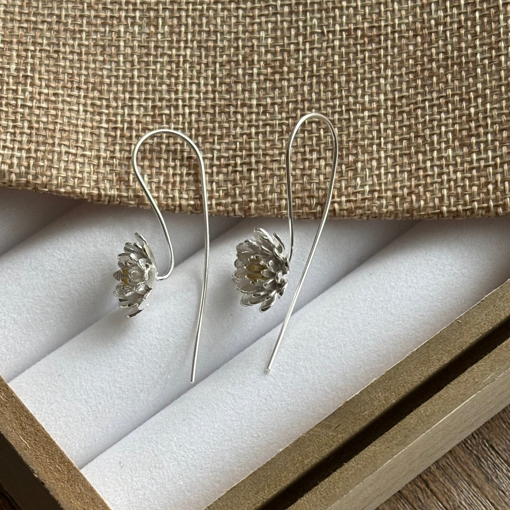 Boucles d’oreilles DAISY - argent 925 plaqué