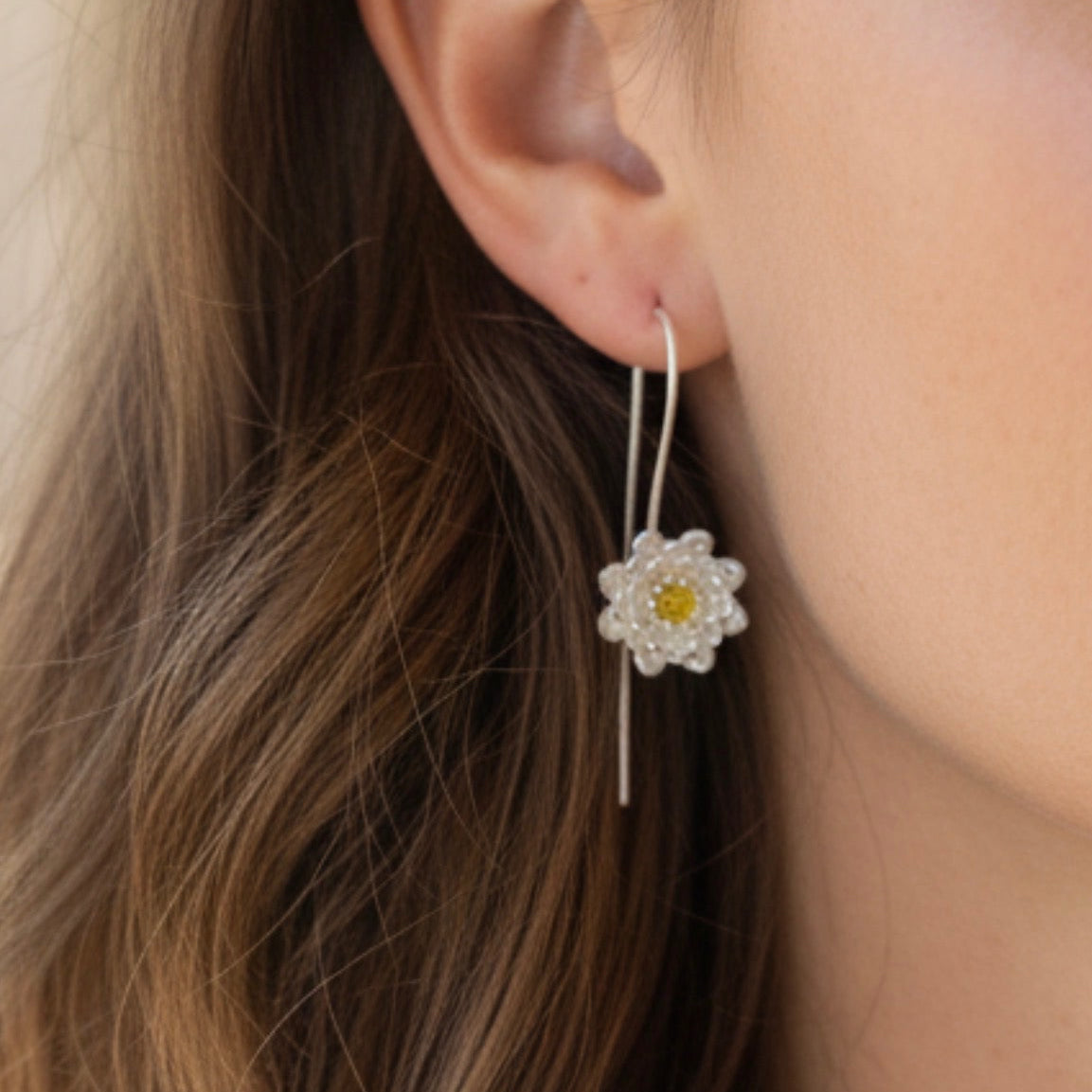 Boucles d’oreilles DAISY - argent 925 plaqué