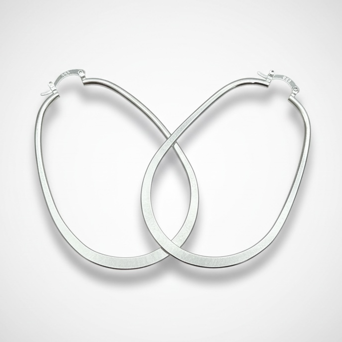 Boucles d’oreilles OVA - argent 925 plaqué
