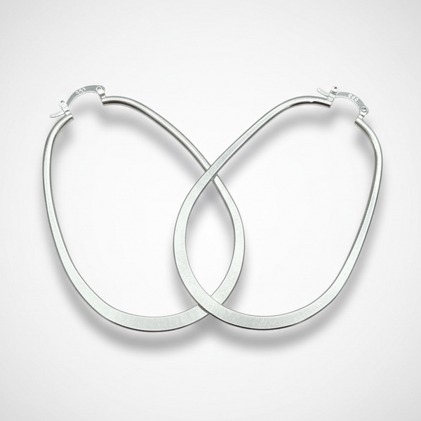 Boucles d’oreilles OVA - argent 925 plaqué