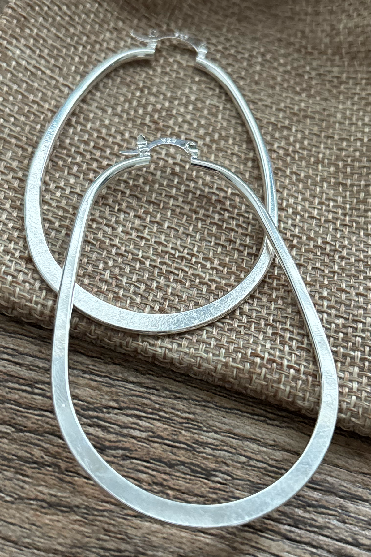 Boucles d’oreilles OVA - argent 925 plaqué