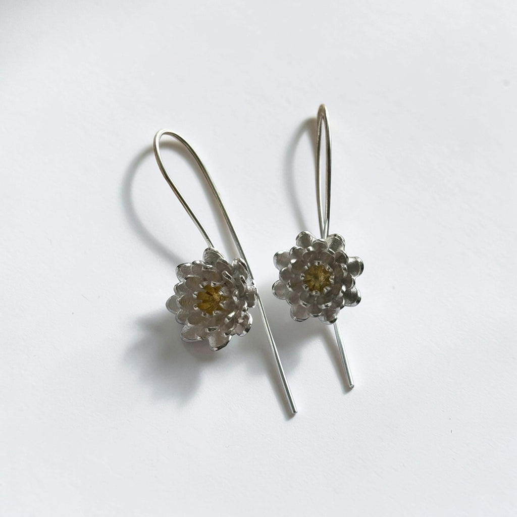 Boucles d’oreilles DAISY - argent 925 plaqué