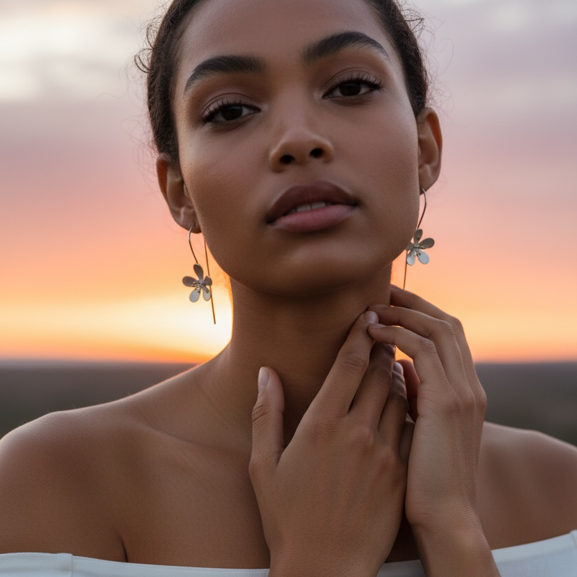 Boucles d’oreilles ILYA - argent 925 plaqué