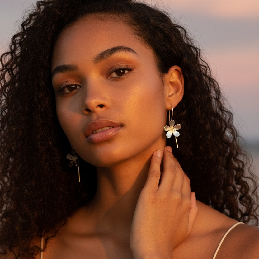 Boucles d’oreilles ILYA - argent 925 plaqué