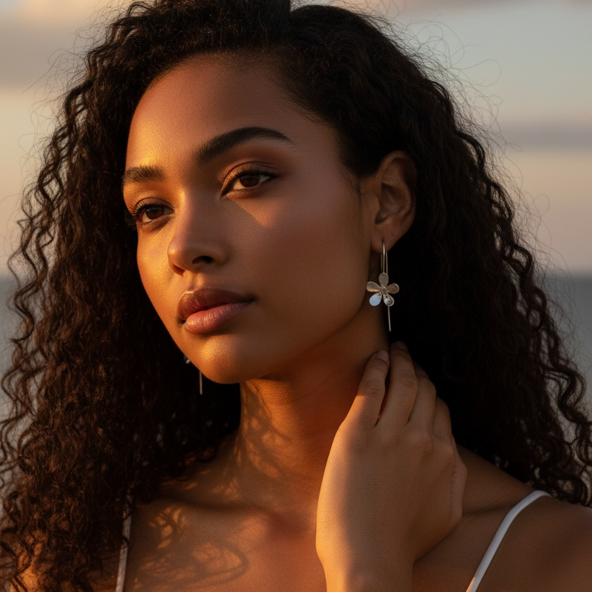 Boucles d’oreilles ILYA - argent 925 plaqué